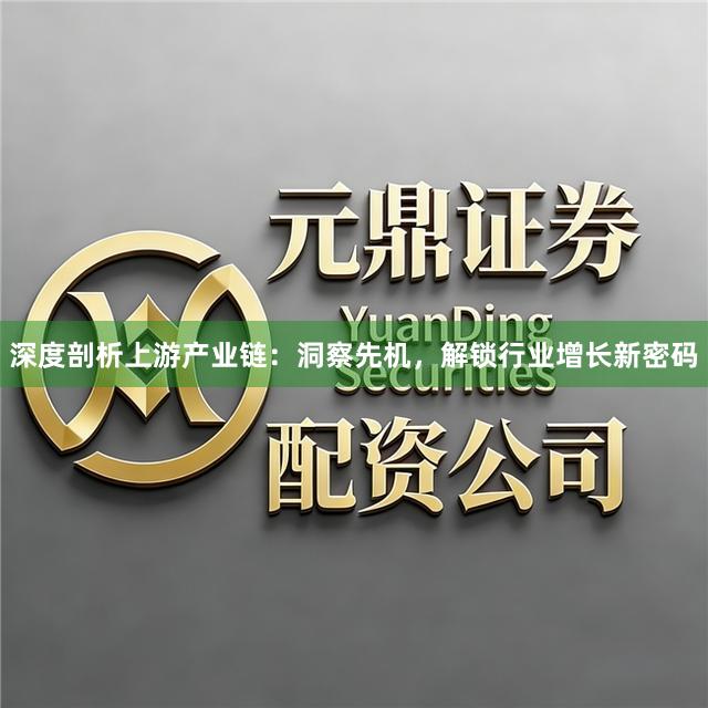 深度剖析上游产业链：洞察先机，解锁行业增长新密码