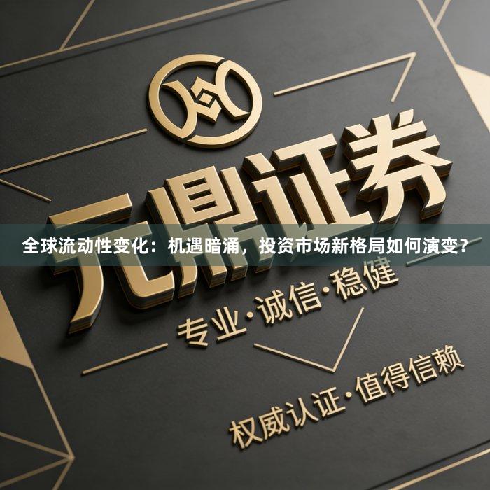 全球流动性变化：机遇暗涌，投资市场新格局如何演变？